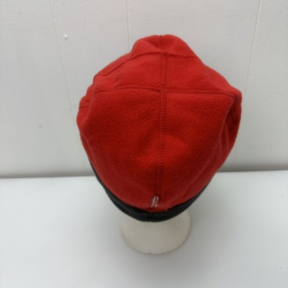 Columbia Beanie Hat Winter Cap Red Black Nebraska Canada Reversible Outdoors - Picture 10 of 16